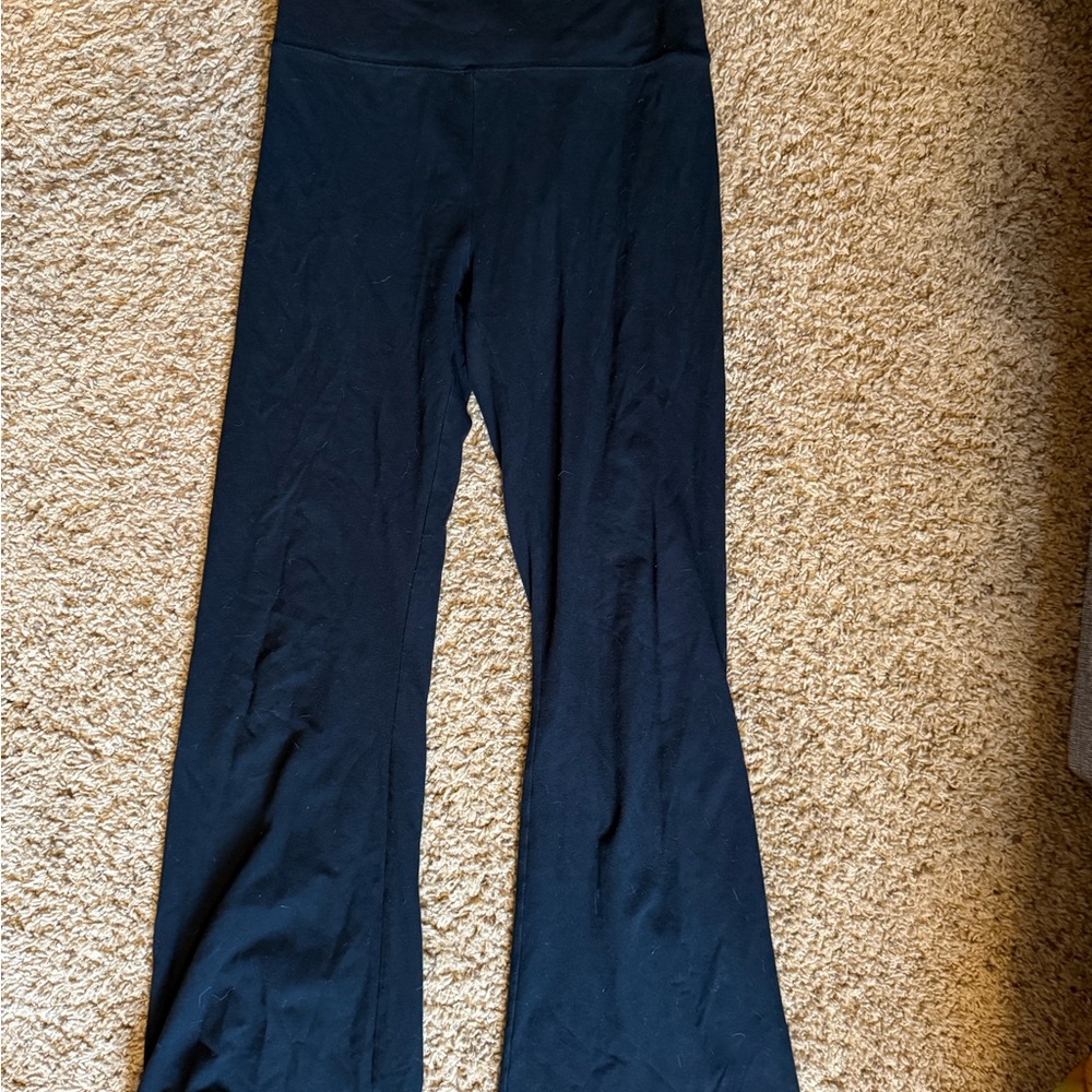 Aerie Black Flare Leggings
